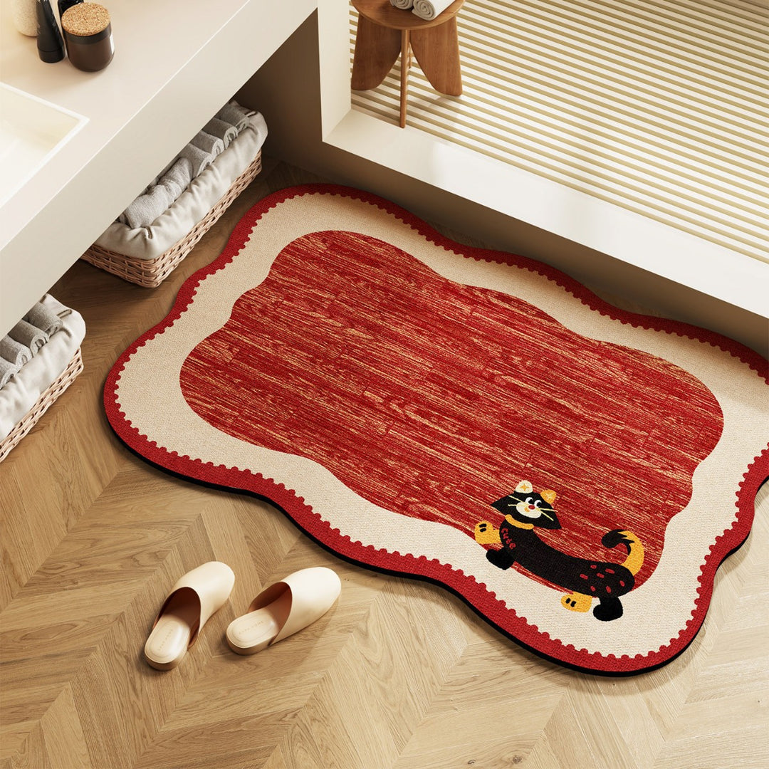 Cute Cartoon Character Bath Rug