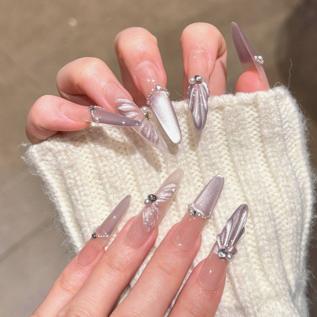 Glamorous Press-On Nail Art Set Kalsten