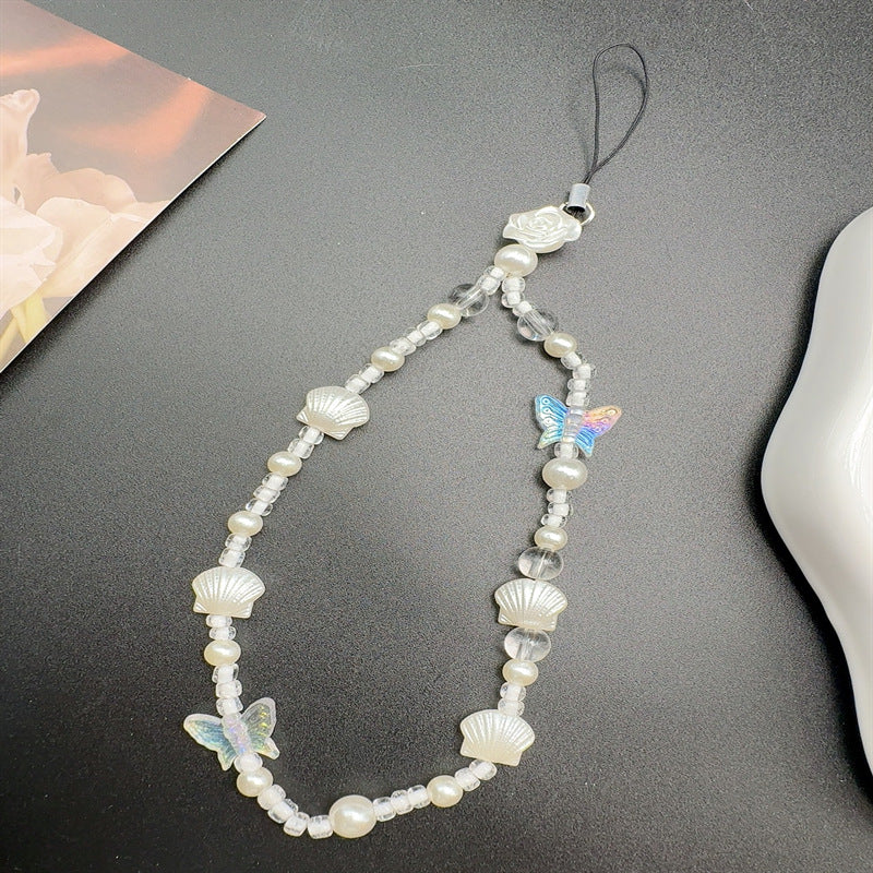 Shell-Inspired Beaded Necklace Kalsten