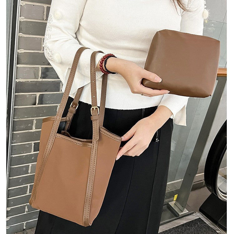 Minimalist Zip-Top Handbag Kalsten