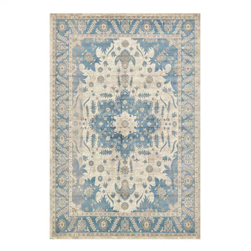 Vintage Floral Patterned Area Rug
