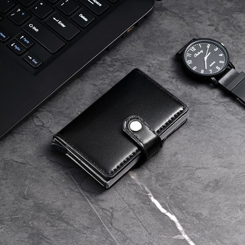 RFID-Blocking Leather Cardholder Kalsten