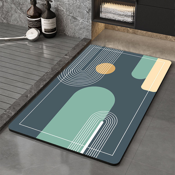 Decorative Bath Mat Kalsten