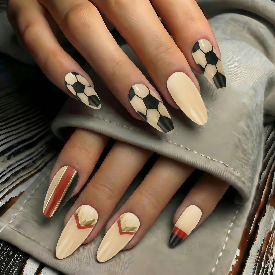 Creative Football Nail Art Kalsten