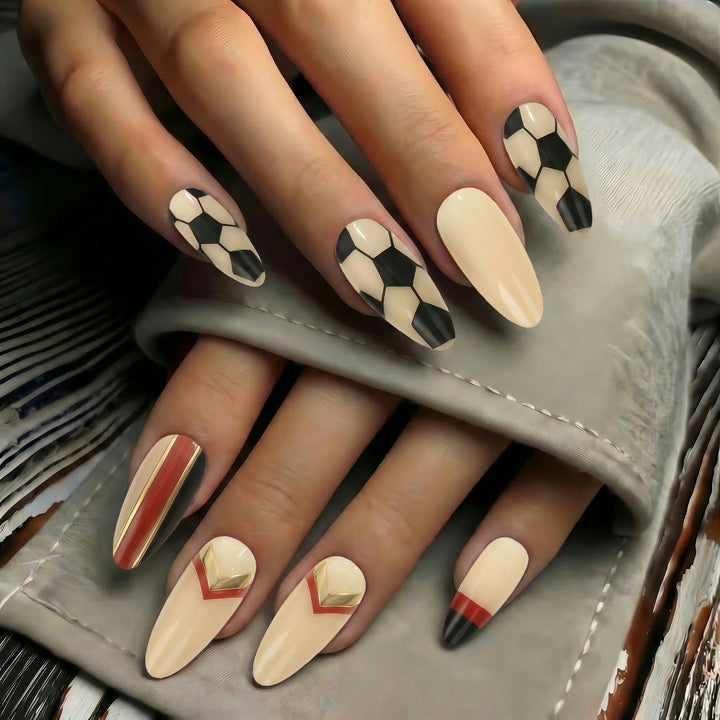 Creative Football Nail Art Kalsten