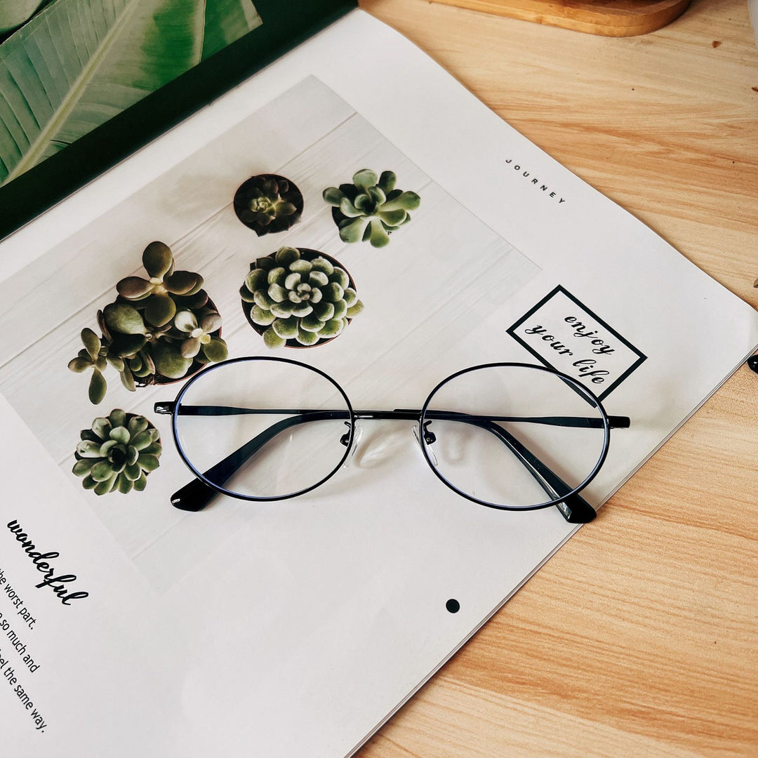 Retro Oval Frame Sunglasses Kalsten