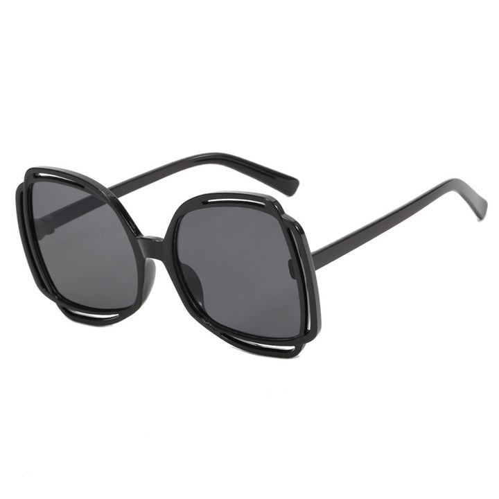Women's oversized sunglasses in stylish retro design Kalsten