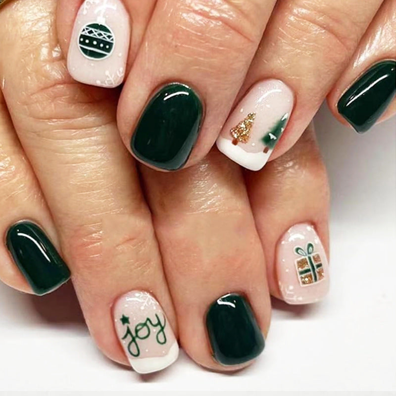 Festive Holiday Press-On Nail Art Collection Kalsten