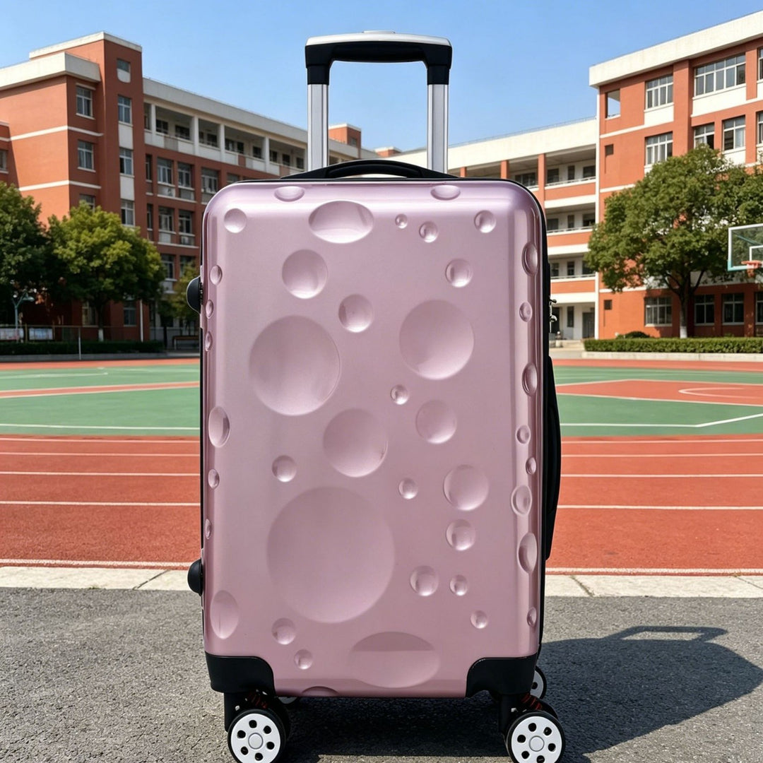 Unisex Modern Bubble-Pattern Hard Shell Spinner Suitcase Kalsten