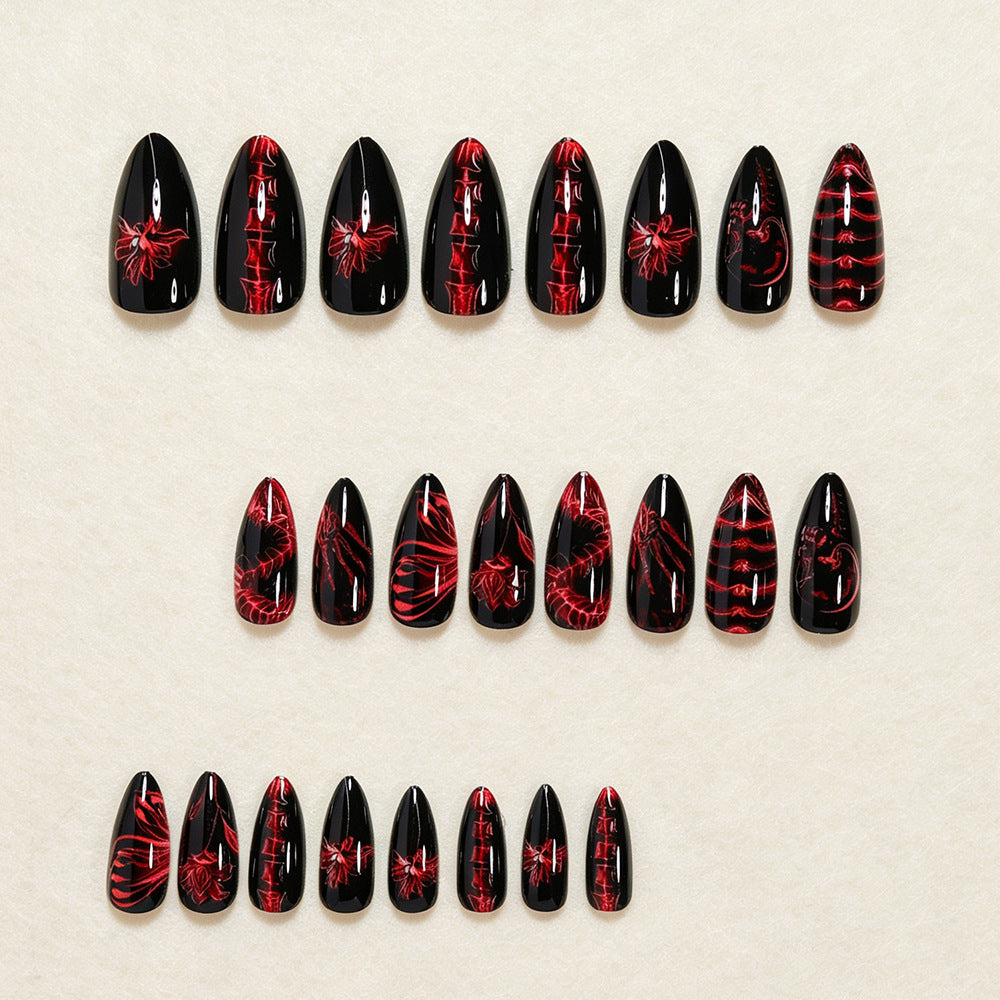 Gothic-Inspired Nail Art Tips Kalsten