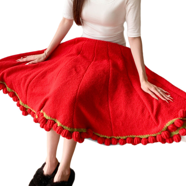 Cozy Crinkled Skirt Kalsten
