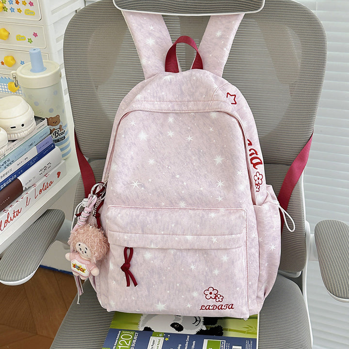 Star-Patterned Casual Backpack Kalsten