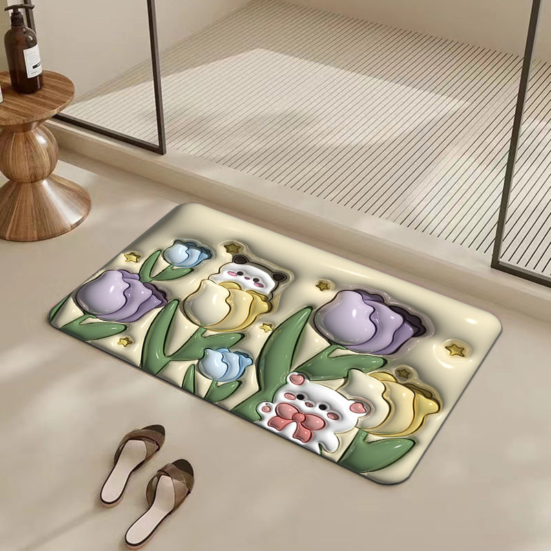 Fun Graphic Bath Mat