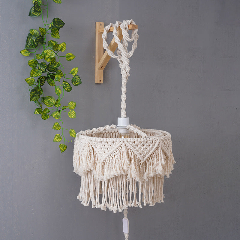 Macramé Pendant Light Shade Kalsten