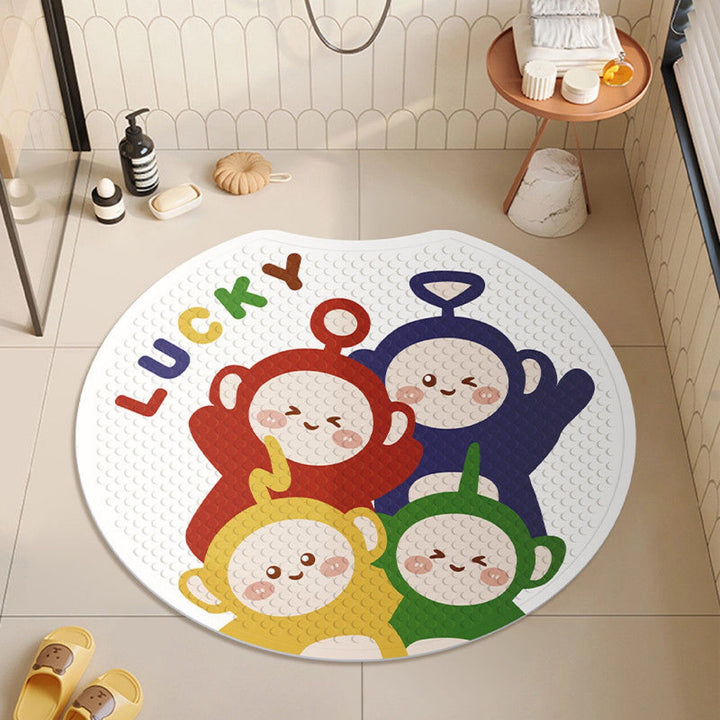 Plush Cartoon Bath Mat Kalsten