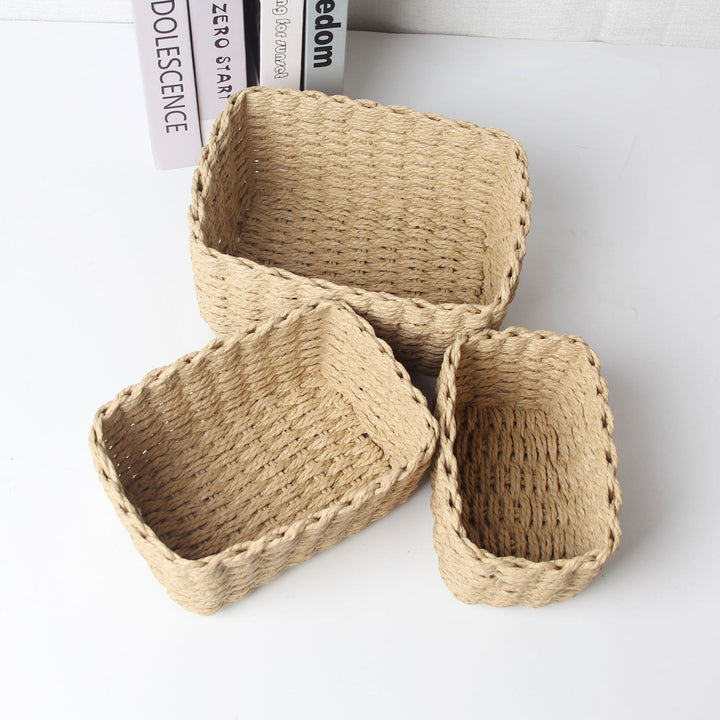 Natural Fiber Storage Basket
