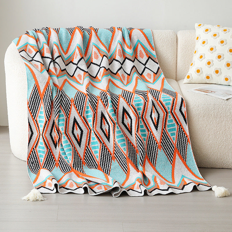 Ladies decorative throw blanket Kalsten
