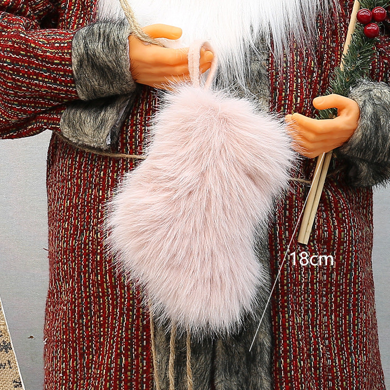 Plush Christmas Stocking