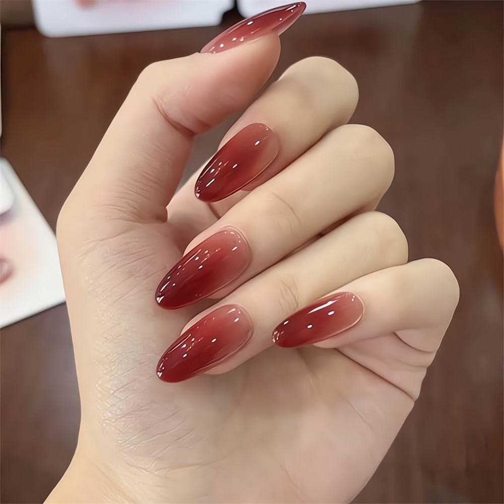 Artificial Nails in Elegant Ombre Look Kalsten
