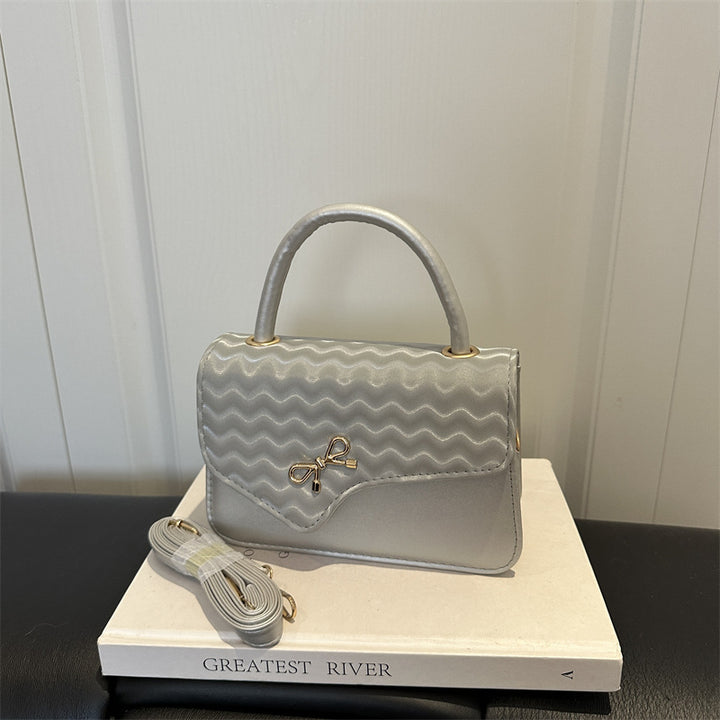 WoChic Textured Handheld Satchel Bag Kalsten