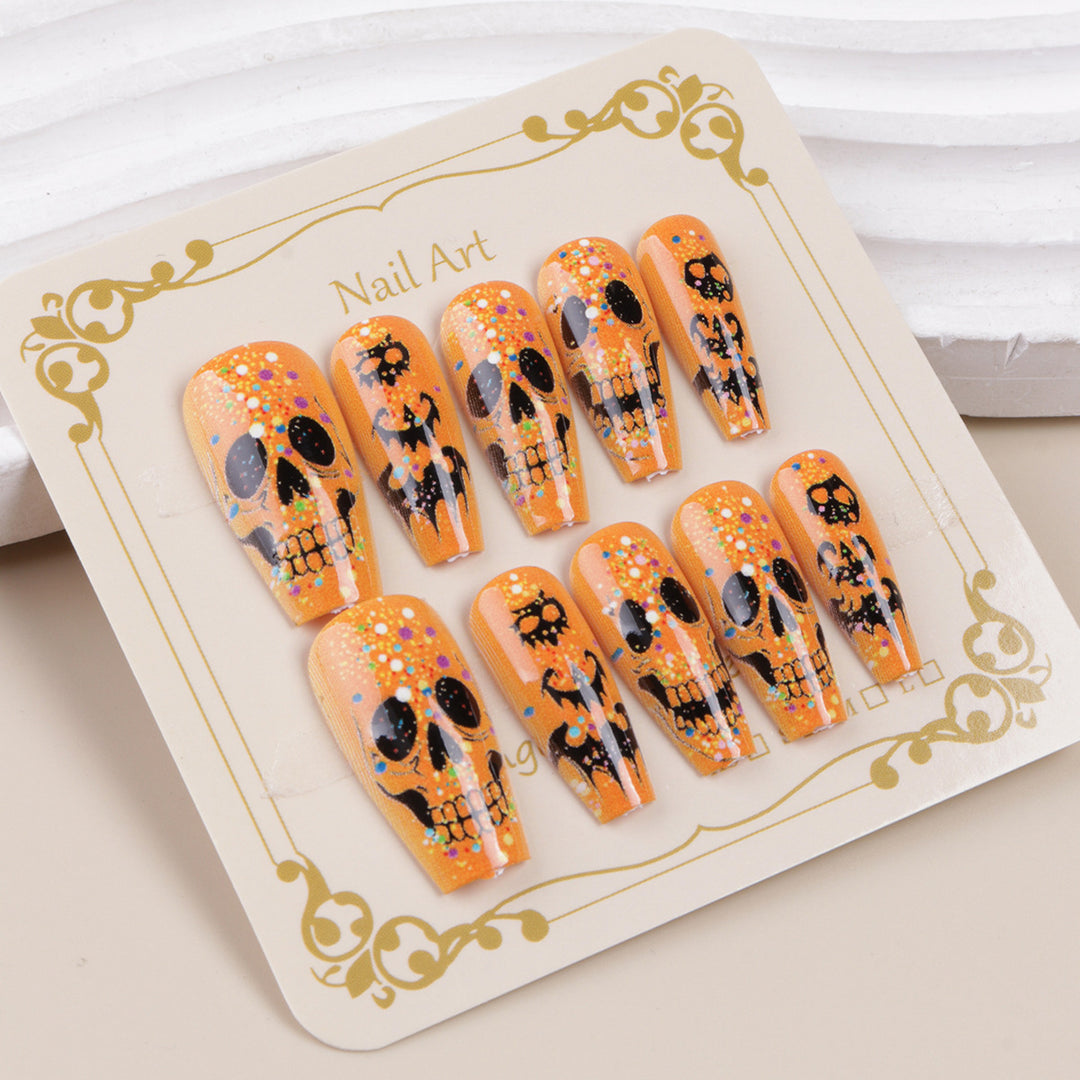 Halloween-Themed Glitter Nail Art Set Kalsten