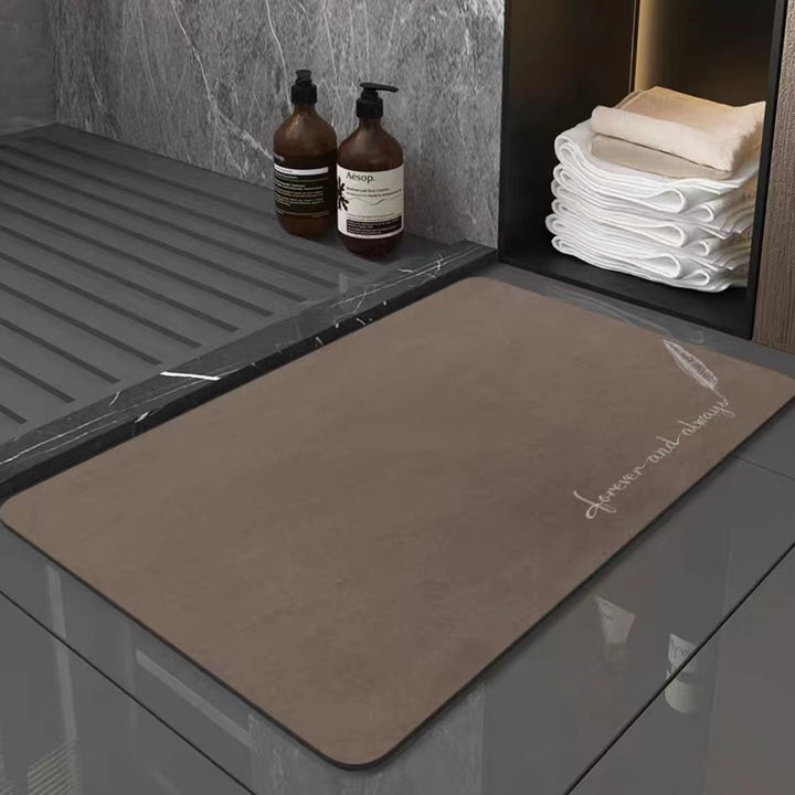 Elegant Oval Welcome Mat