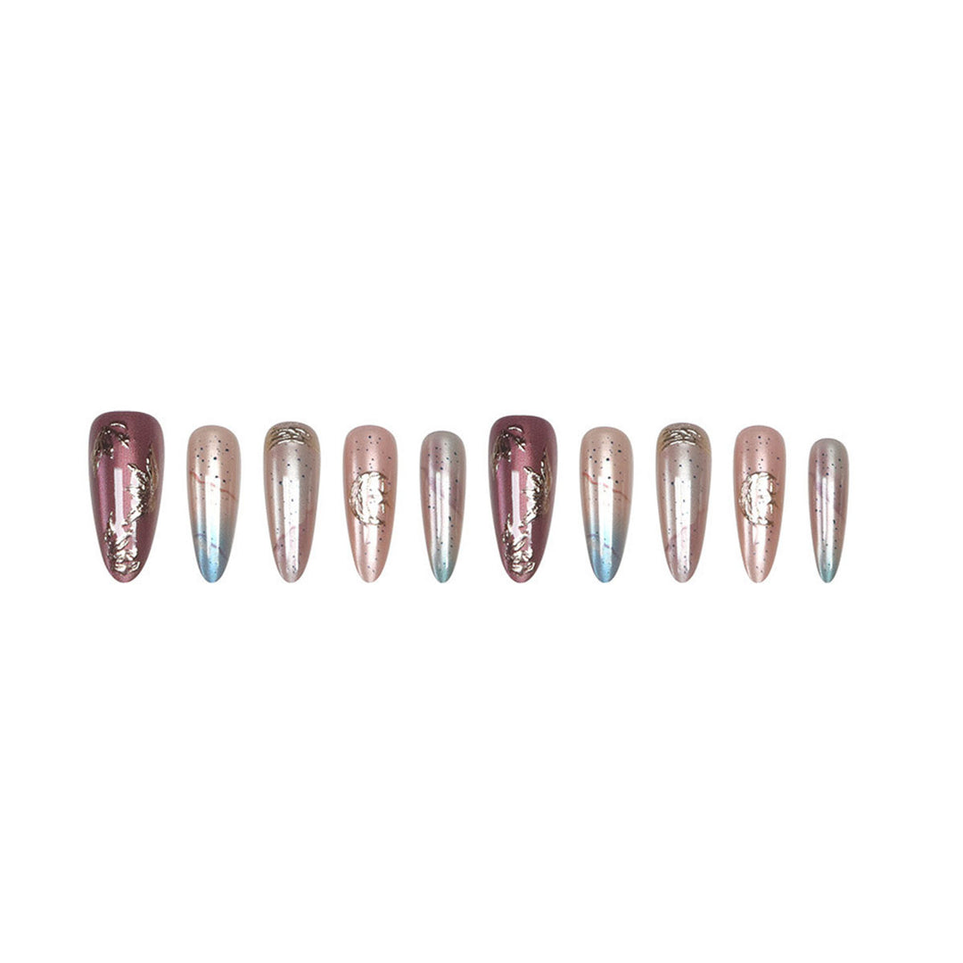 Sculpted Stiletto Nail Extensions Kalsten