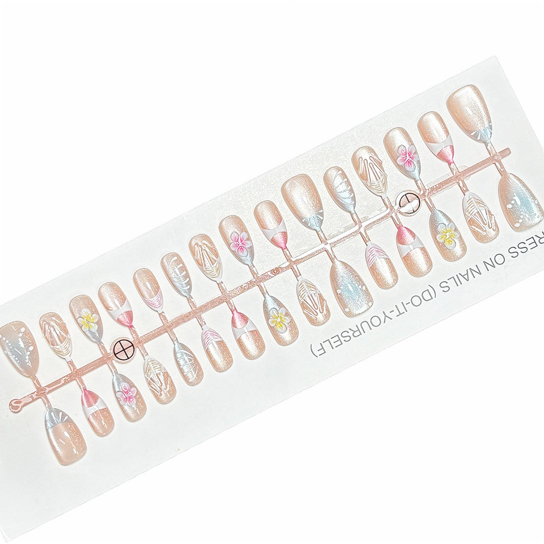 Artistic Press-On Nail Tips Set Kalsten