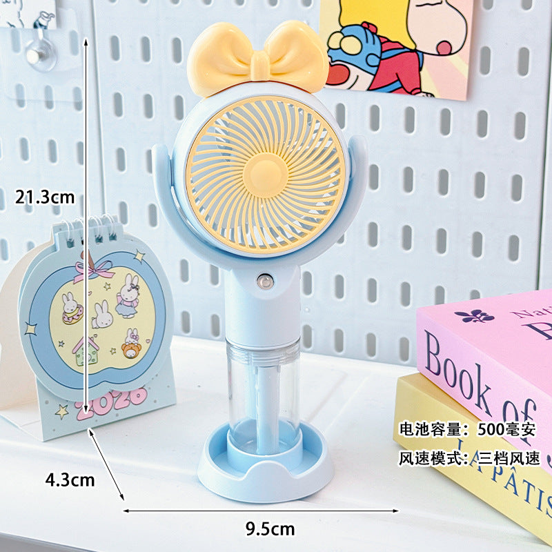 Ladies Portable Mini Fan with Water Mist Kalsten