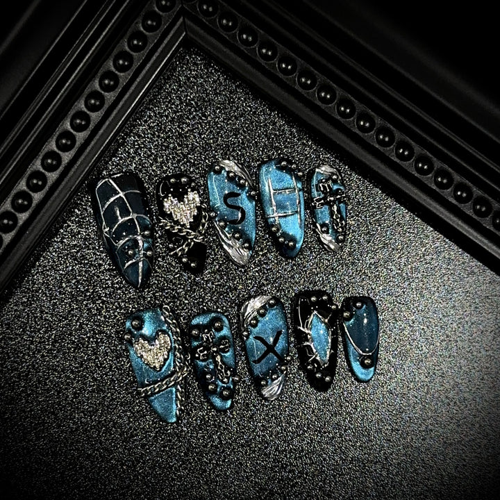 Artistic Themed Press-On Nail Collection