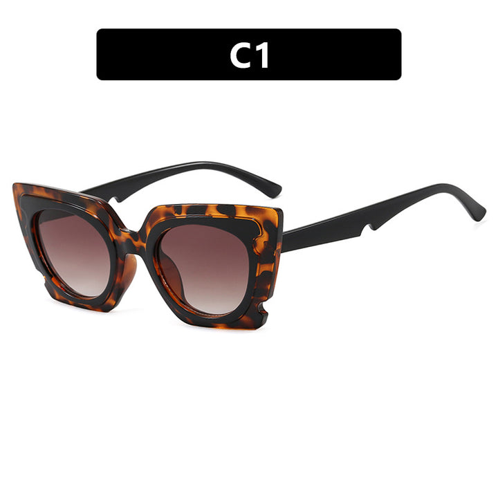 Women's oversized sunglasses with extravagant frame and UV protection Kalsten
