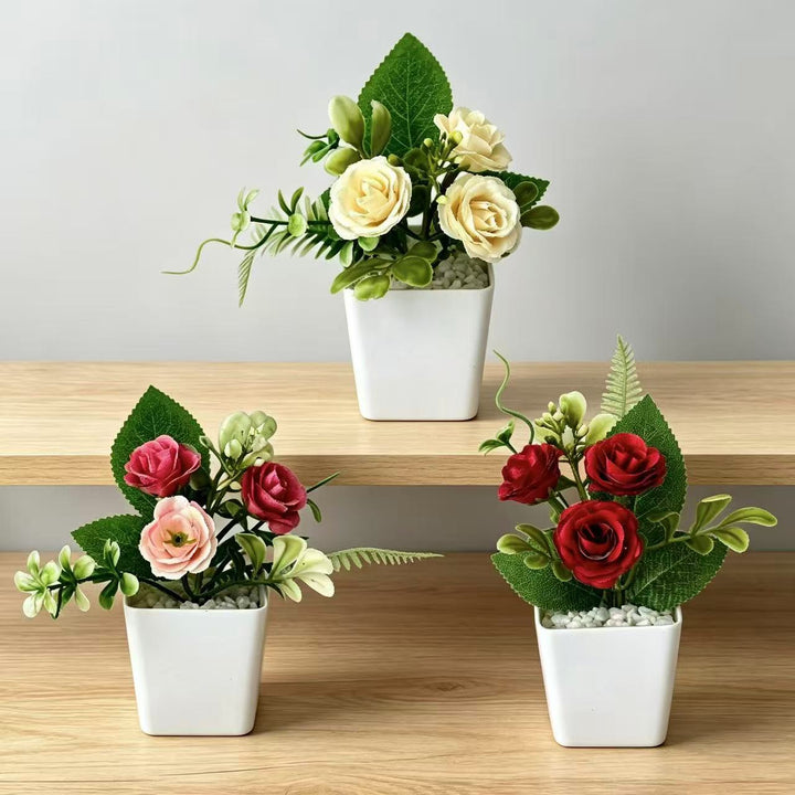 Artificial Orchid Plant for Indoor Decorative Display