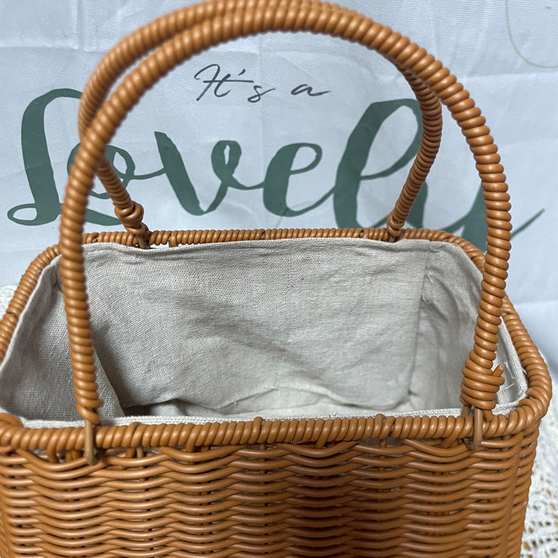 Decorative Woven Handcrafted Basket Kalsten