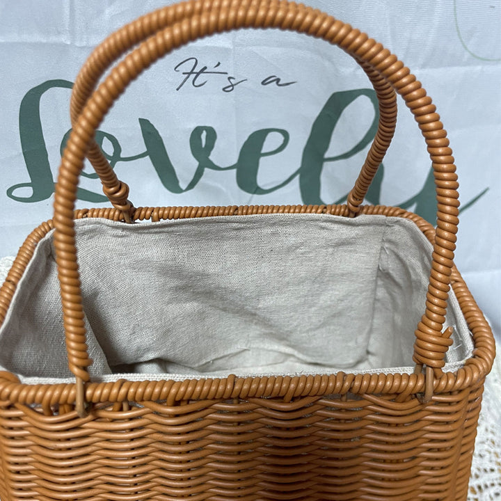 Decorative Woven Handcrafted Basket Kalsten