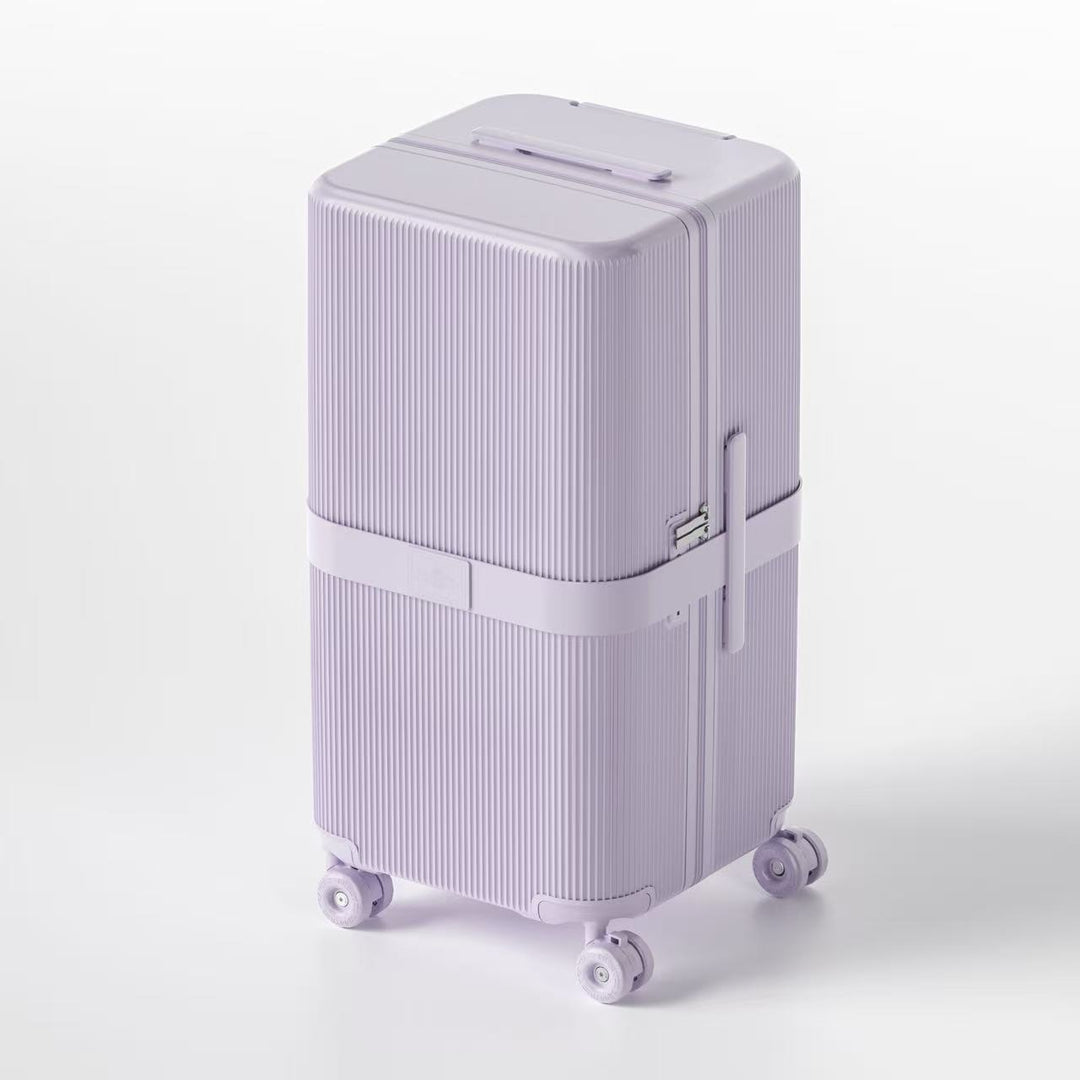 Durable Multi-Functional Hard-Shell Trolley Suitcase