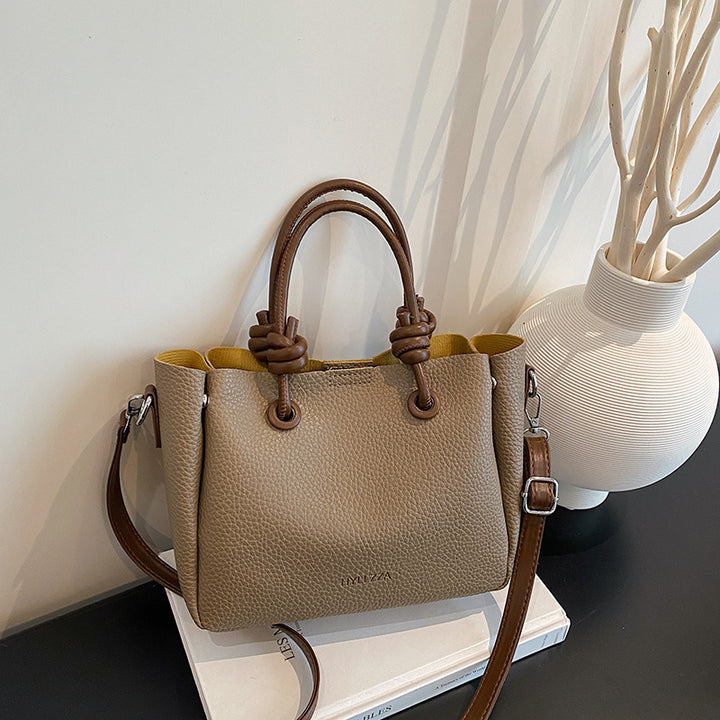 WoElegant Textured Handheld Tote Bag Kalsten