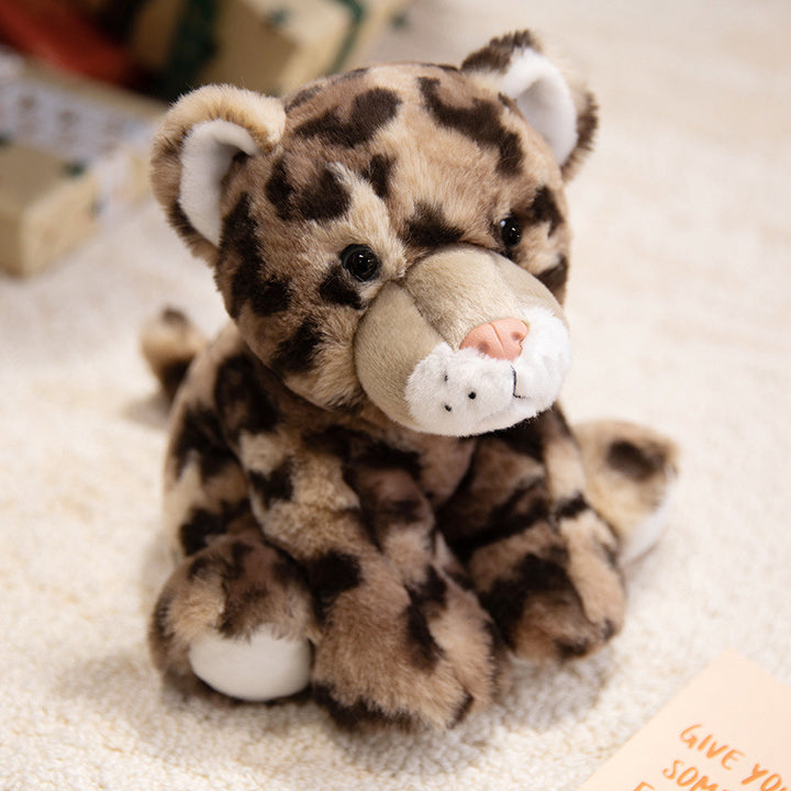 Premium Plush Lamb Comforter Stuffed Toy with Soft Faux-Fur and Embroidered Features Kalsten