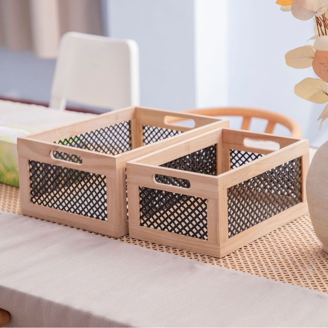 Decorative Woven Storage Caddy Kalsten