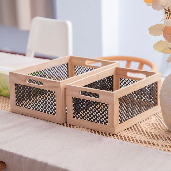 Decorative Woven Storage Caddy Kalsten