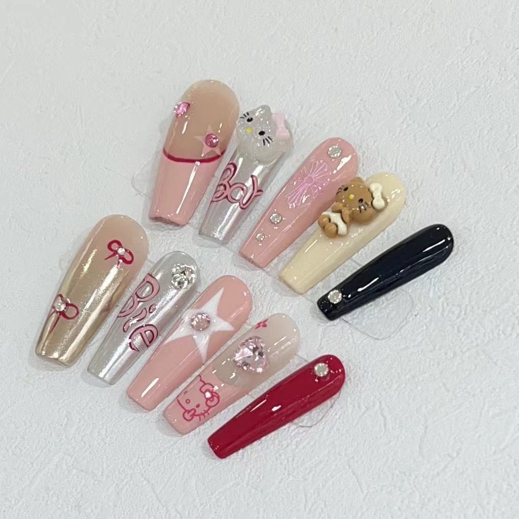 Cute Cartoon Nail Art Set Kalsten
