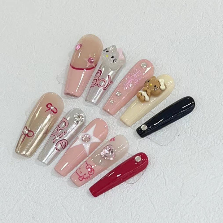 Cute Cartoon Nail Art Set Kalsten