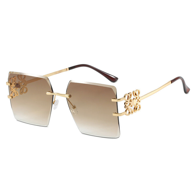 Ladies Designer Sunglasses with striking geometric frame Kalsten