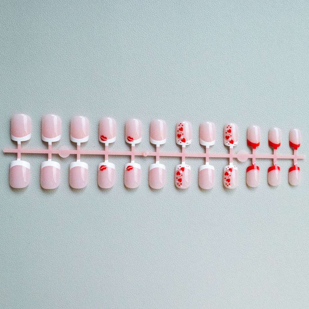 Creative Kiss-Inspired Nail Art Kit