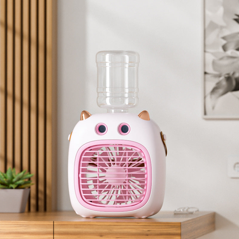Ladies Portable Mini Humidifier Fan Kalsten