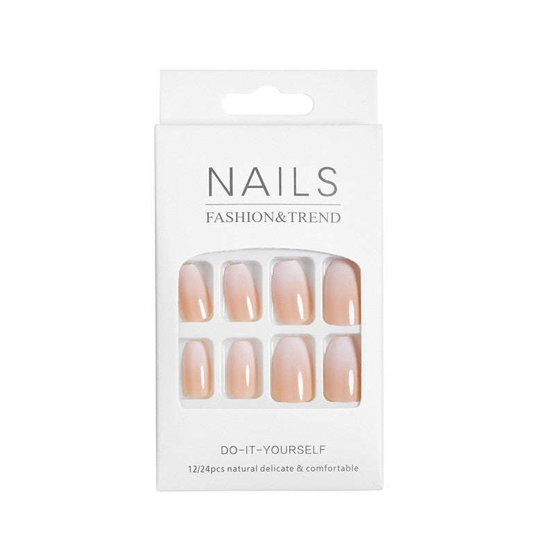 Natural Glossy Press-On Nail Tips Kalsten