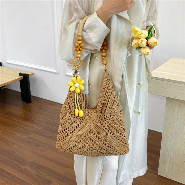 Crochet Decorative Tote Bag Kalsten