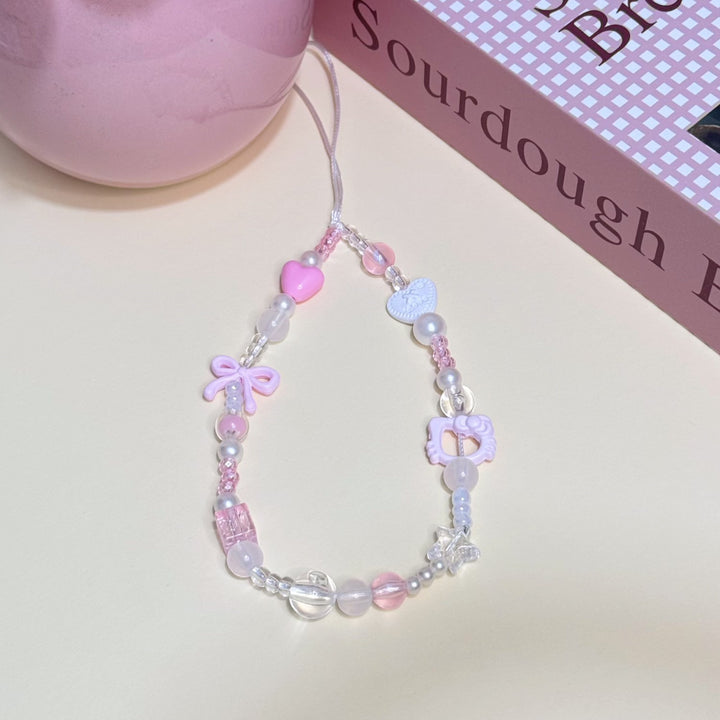 Charm Beaded Phone Necklace Kalsten