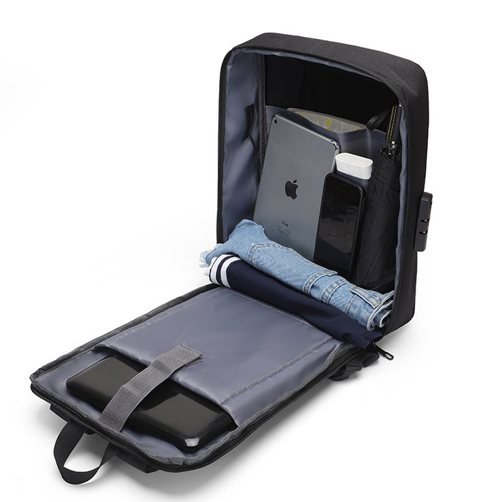 Geometric Design Laptop Backpack Kalsten