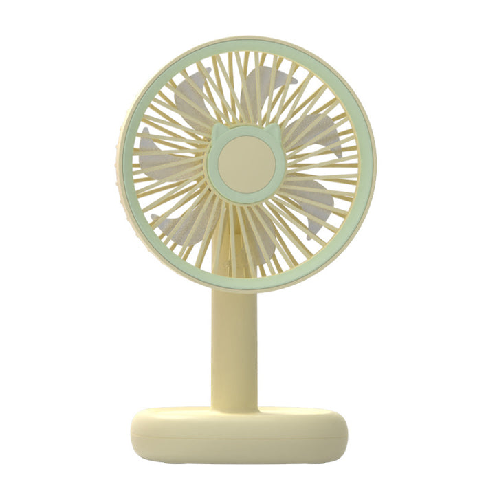 Women's Portable Mini Fan with Cute Cat Design Kalsten