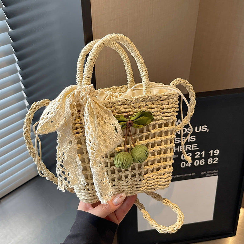 Handcrafted Straw Tote Bag